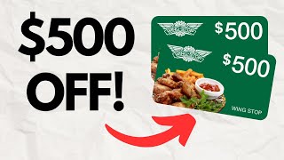 Best Wingstop Promo Code 2026 | Get $500 OFF at Wingstop!