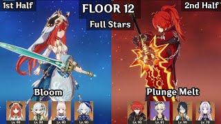 Nilou Bloom + Diluc Citlali Plunge Melt | 5.3 Spiral Abyss Floor 12 | Genshin Impact