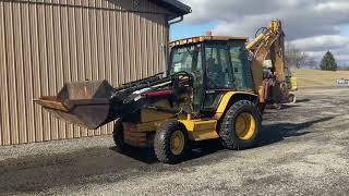 CAT 420D LOADER BACKHOE . 6295