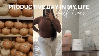 PRODUCTIVE DAY IN MY LIFE | SELF CARE | FALL EDITION