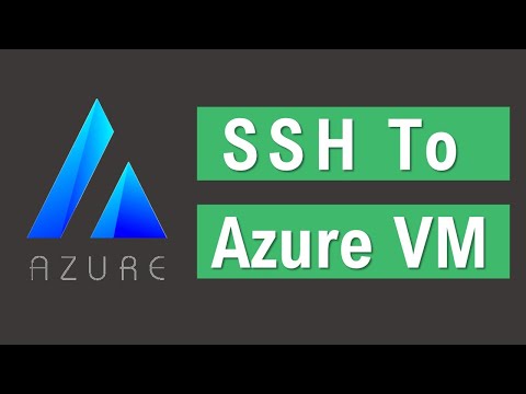 Creating A Virtual Machine In Azure How to Connect to Azure VM using SSH