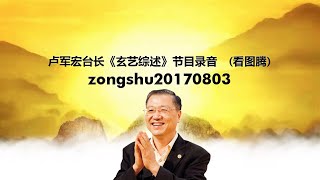 zongshu20170803 卢军宏台长《玄艺综述》节目录音  (看图腾)