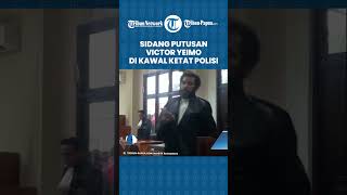 Sidang Putusan Victor Yeimo, Aparat Keamanan Lakukan Pengamanana di Pengadilan Jayapura