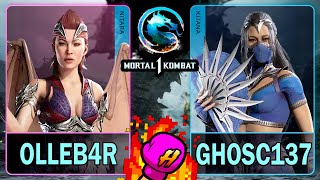 MK1 Olleb4r (NITARA) VS Ghosc137 (KITANA)🥊Mortal Kombat 1🥊4K 60ᶠᵖˢ