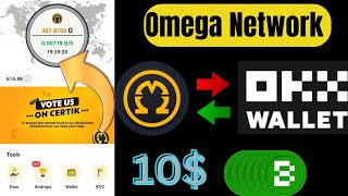 Omega Network Withdrawal Update || Omega Network New Update 10$ USD Value OMN 🪙 Listing update