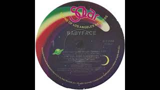 Babyface - I Love You Babe (Extended Single Version)