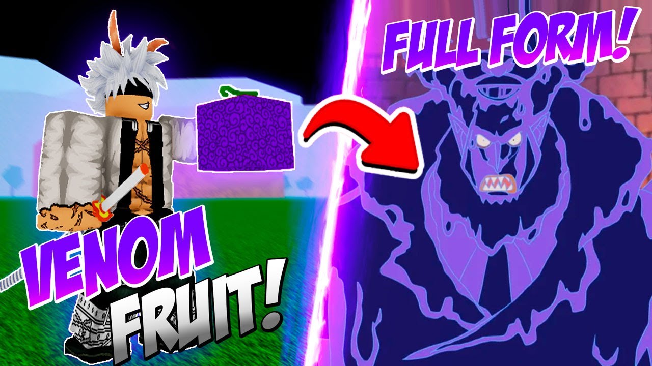 VENOM FRUIT VINDO AO BLOX FRUITS (UPDATE 15) - YouTube