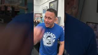 The world famous Renzo Gracie sending a message from New York...