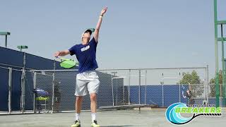 Check out this SLOW MOTION of Sam Querrey doing his famous serve! 🎾