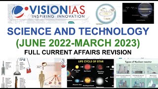 Science and technology full revision for UPSC 2023 ||Complete current affairs for S&T||