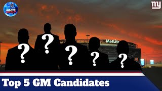 New York Giants│Top 5 GM Candidates