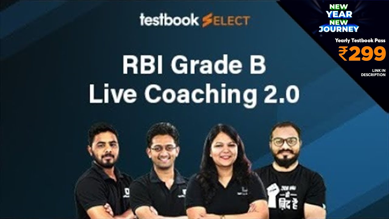 RBI Grade B Live Coaching 2.0 For Phase 1 & Phase 2 | Best Online ...