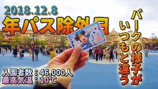 東京ディズニーシー 2018.12.8の様子