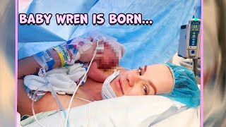 Baby Wren is Born...Emotional raw birth footage