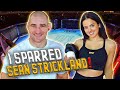 Sean Strickland teaches me how to fight!