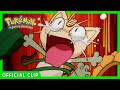 Meowth Disguised as Sunflora | Pokémon: The Johto Journeys | Official Clip