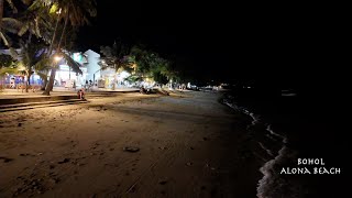 [4K] 240831 BOHOL ALONA BEACH PM 드론 (보홀 알로나비치 야경)