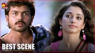 Paiyaa Movie Scene 2 | Karthi | Tamannah | Yuvan | Lingusamy | Kalaingar TV Movies