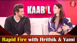 Bubble Rapid Fire - How Well Do The 'Kaabil' Co-Stars Hrithik and Yami Know Each Other?