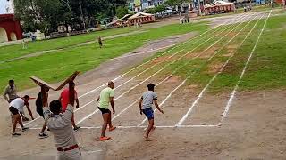 100 metres race hp Forest Bharti 2021 Nahan Chaugan Ground