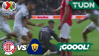 ¡INCREÍBLE! ¡Julio González empata el juego! | Toluca 2-2 Pumas | Liga Mx Apertura 22 -J14 | TUDN