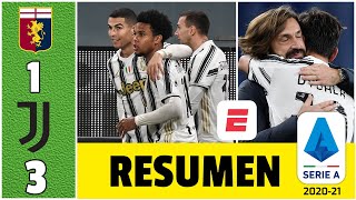 Genoa 1-3 Juventus. Doblete de Cristiano Ronaldo, gol de Dybala y Juve está a 3 del Milan | Serie A