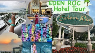 Eden Roc Miami Beach Resort Tour / Where to stay in miami, florida / Family-friendly Hotels/ Miami