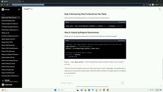 Python Get html table element with lxml html regex