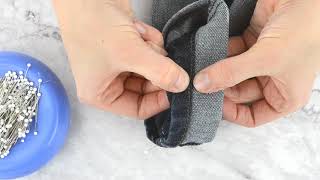 How to Hem Jeans with the Original Hem