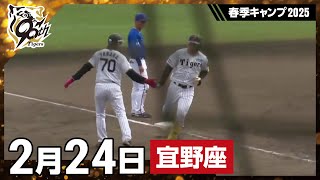 【春季キャンプ2025・宜野座】2月24日