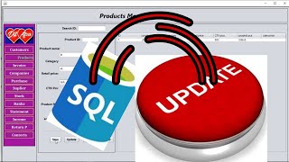 how to update data from sqlitedatabase in java netbeans #java #netbeans #update #mysql #database