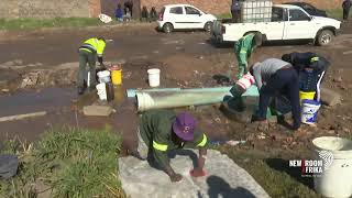 Some Witbank residents have to fetch water from pipes situated next to sewage lines