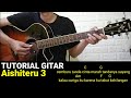 (Tutorial Gitar) Aishiteru 3 - Zivilia | Petikan dan genjrengan | Cemburu tanda cinta Viral tiktok