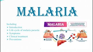 MALARIA | Causes | Symptoms | Diagnosis | Treatment | Pathology | Pharmacology |
