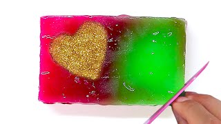 【DIY】浸透率80%のシャキシャキスポンジスライム !! Sponge Slime ASMR No Talking【音フェチ】