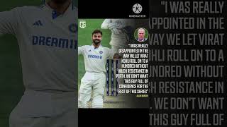 Allan Border on Virat Kohli's Perth century#cricket #viratkohli #msdhoni #yuvrajsingh #gautamgambhir