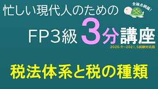 ＦＰ３級３分講座タックス01－税法体系と税の種類