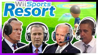 US Presidents Play Frisbee Golf in Wii Sports Resort