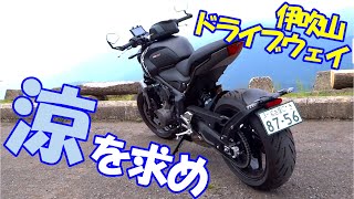 【Triumph Trident 660】涼を求め伊吹山に登ってきた！【絶景ロード散策】