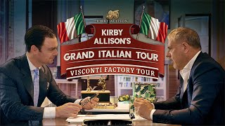 Visconti Pens Factory Tour: The Art of Writing in Renaissance Florence | Kirby's Grand Italy Tour