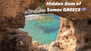 Samos's hidden paradise, Seitani Beach is Incredible.