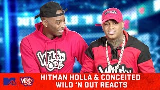 Hitman Holla & Conceited Judge Their Wild ‘N Out Auditions 😂 | Wild ‘N Out React