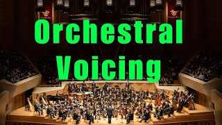 Epic Hollywood Orchestral Voicing Techniques