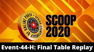 SCOOP 2020 | $5,200 NLHE Event 44-H Sunday High Roller: Final Table Replay