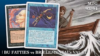 BU Fatties vs RU Elementals | Old School Magic the Gathering 93/94 (MTG) | 573