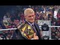 wwe 24 february 2025 rock returns to defeat cody rhodes u0026 roman reigns raw full match