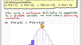 Continuity corrections introduction