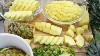 How to Cut a Pineapple (4 Ways) - Episode 158