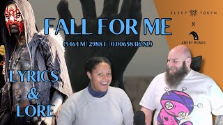 Sleep Token - Fall For Me | FALLING for this track is easy! | Lyrics & Lore | Reaction |