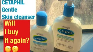 Will I buy this CETAPHIL gentle skin cleanser again???An honest review#daily skincare products